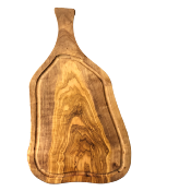 Planche à découper GM 45 x 25 cm en bois d'olivier massif