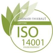Garnier Thiebaut - Nappe sur mesure - mille Wax cendre