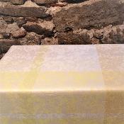 Tissu au mètre- Garnier Thiebaut - Mille dentelles jaune pastel en 180 cm