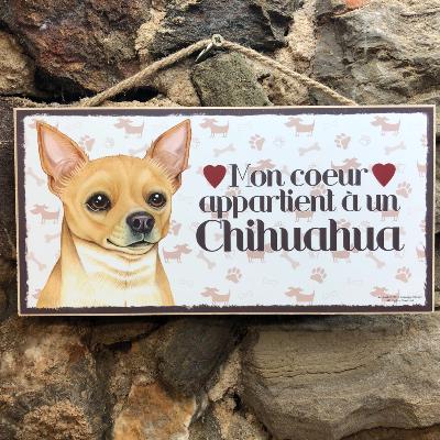 Plaque chien - Chihuahua