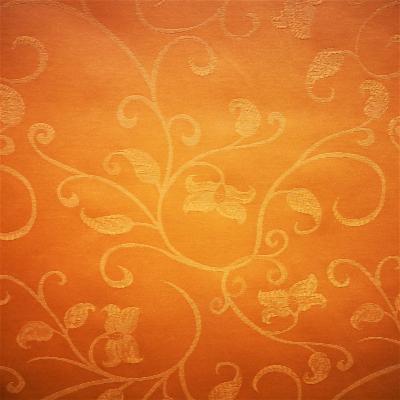Tissu au mètre - Coton enduit - Katia orange - 160 cm de large